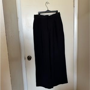 Zara high waisted wide leg pant